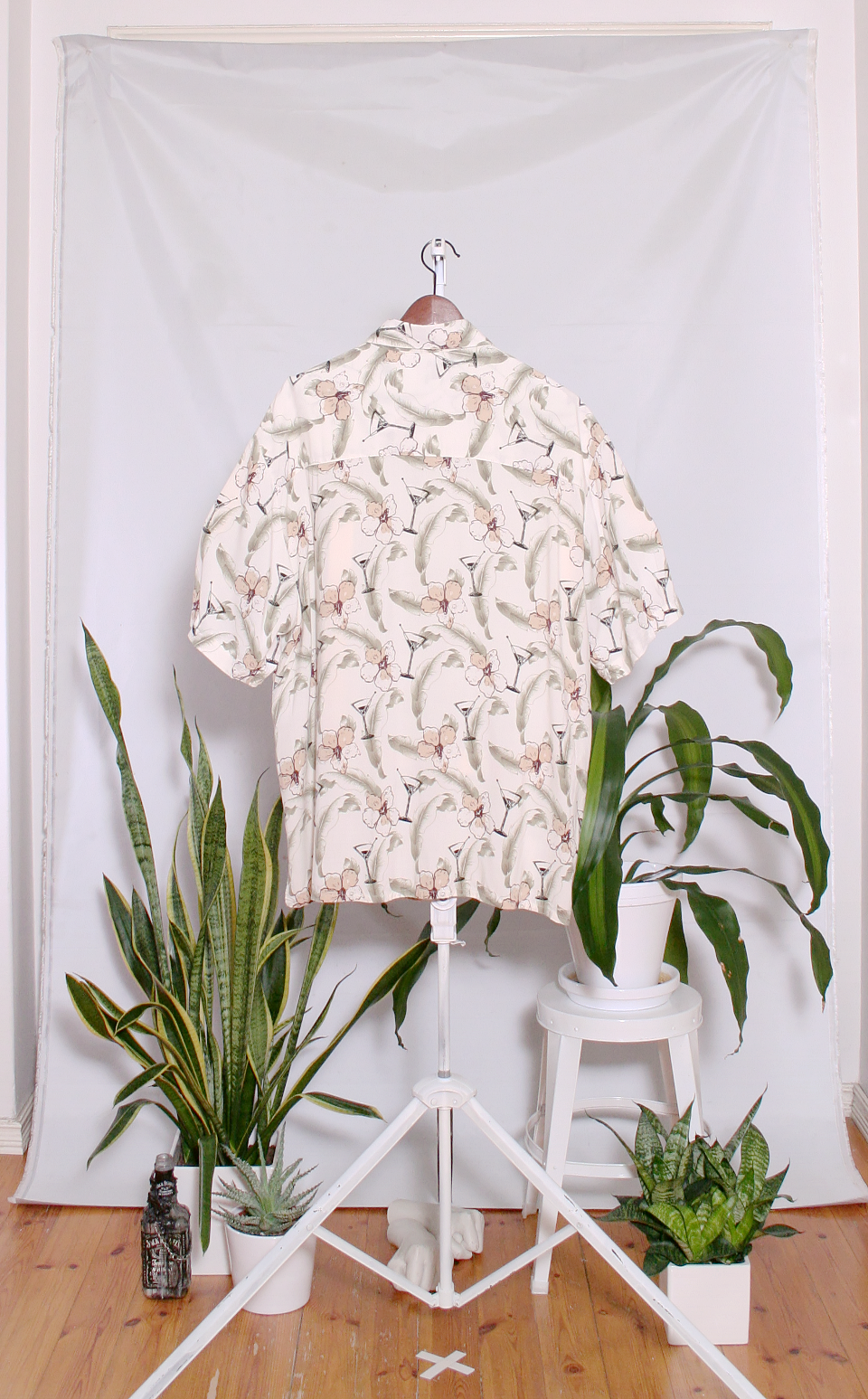 Vintage Hawaiian Shirt (miesten L / naisten XL)