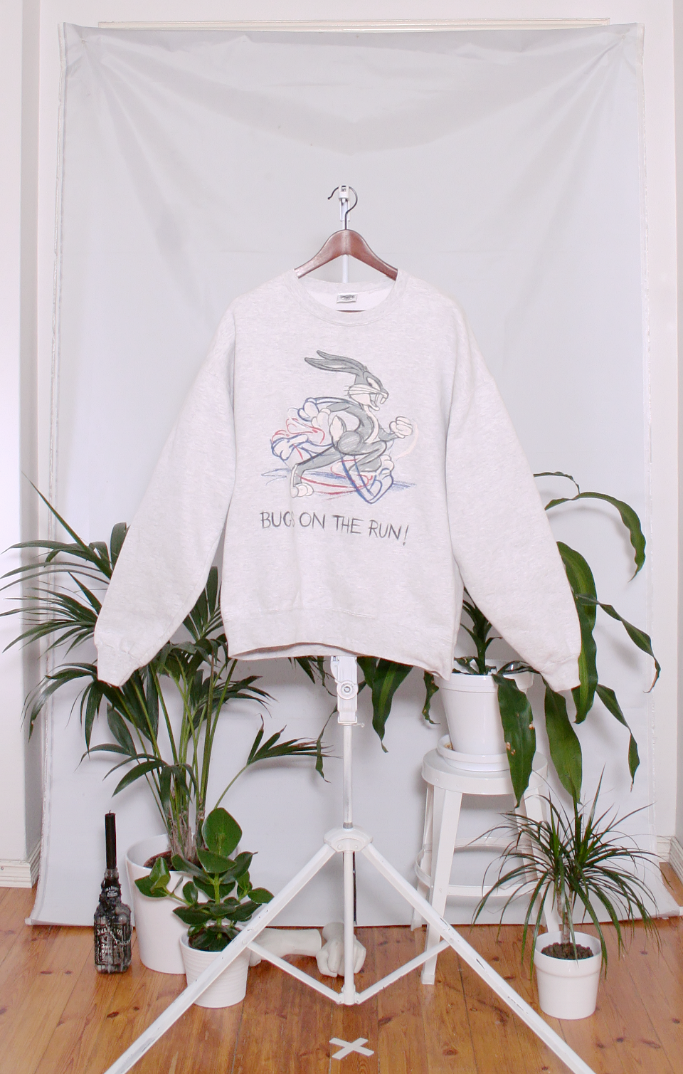 Vintage Cartoon College Sweater (miesten XL)