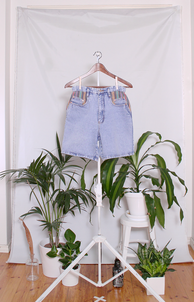 Vintage Denim Shorts (naisten S / miesten XS) 34000076000780
