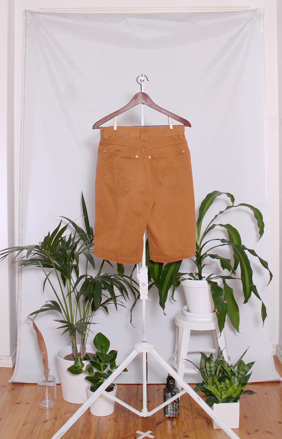 Vintage Denim Shorts (naisten M / miesten XS)