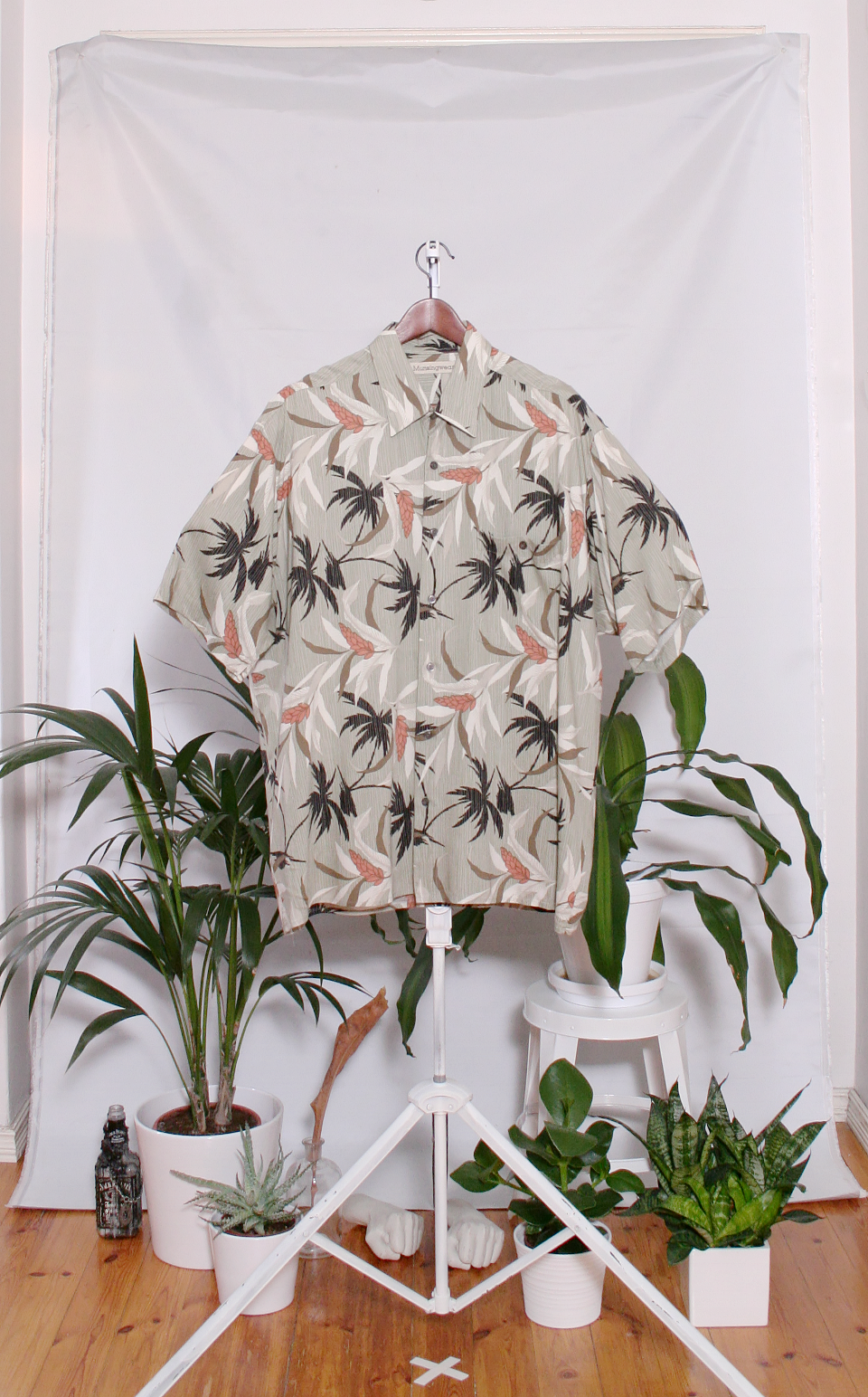 Vintage Hawaiian Shirt (miesten L / naisten XL)