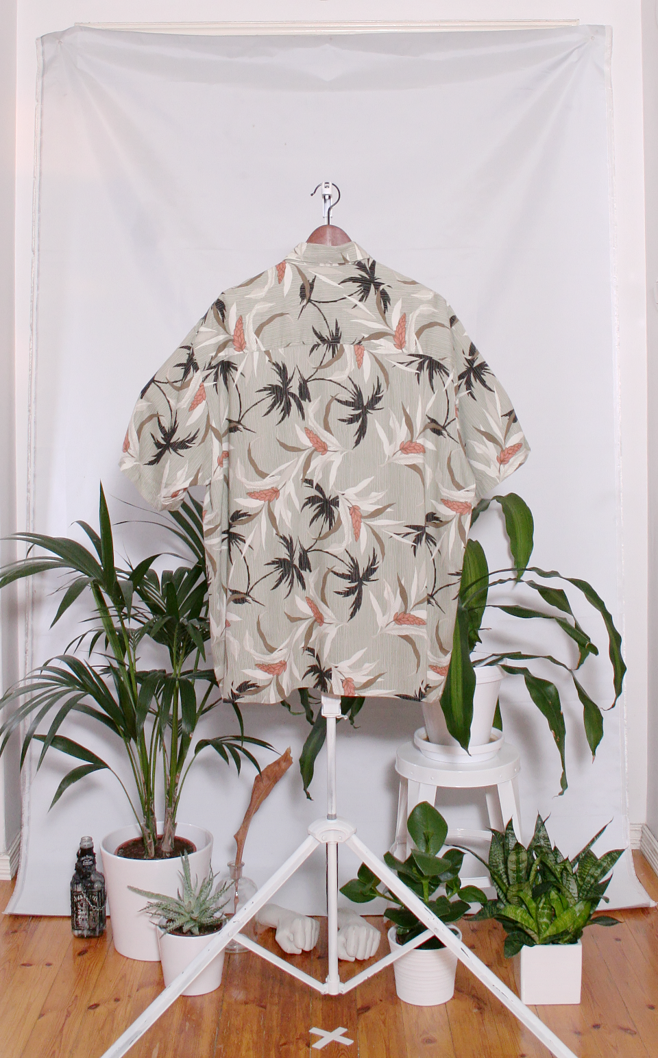 Vintage Hawaiian Shirt (miesten L / naisten XL)