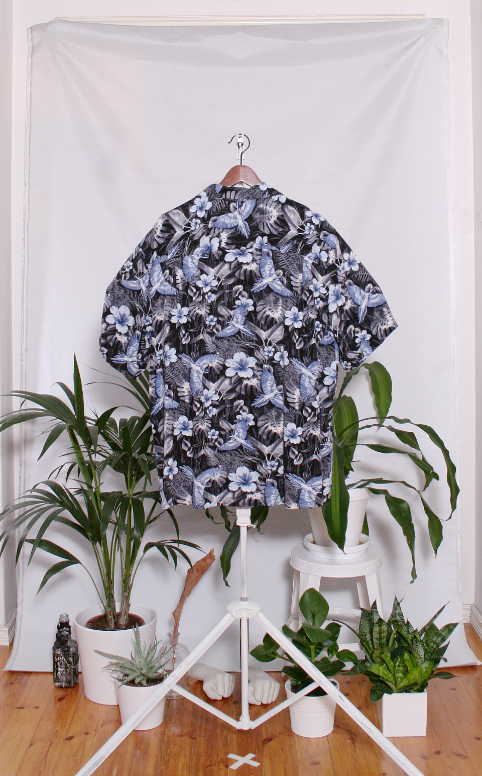 Vintage Hawaiian Shirt (miesten L / naisten XL)