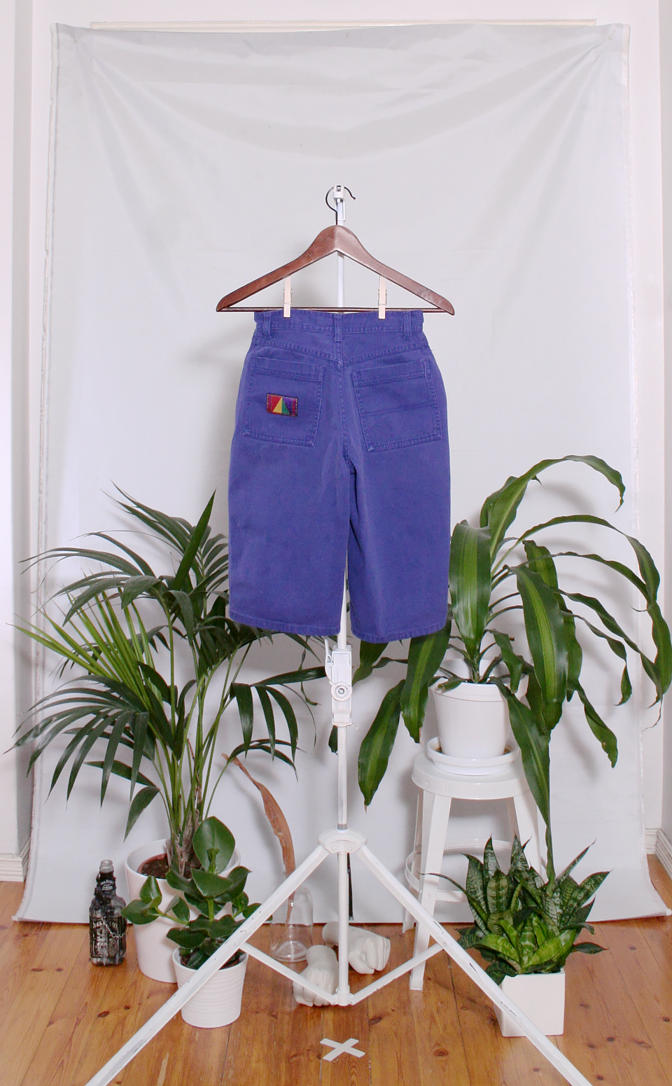 Vintage Denim Shorts (naisten XS)
