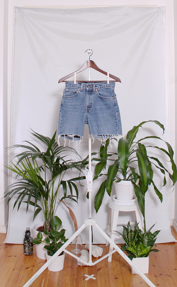 Vintage Levi's Denim Shorts (naisten S / miesten XXS / W27") 34000076000803