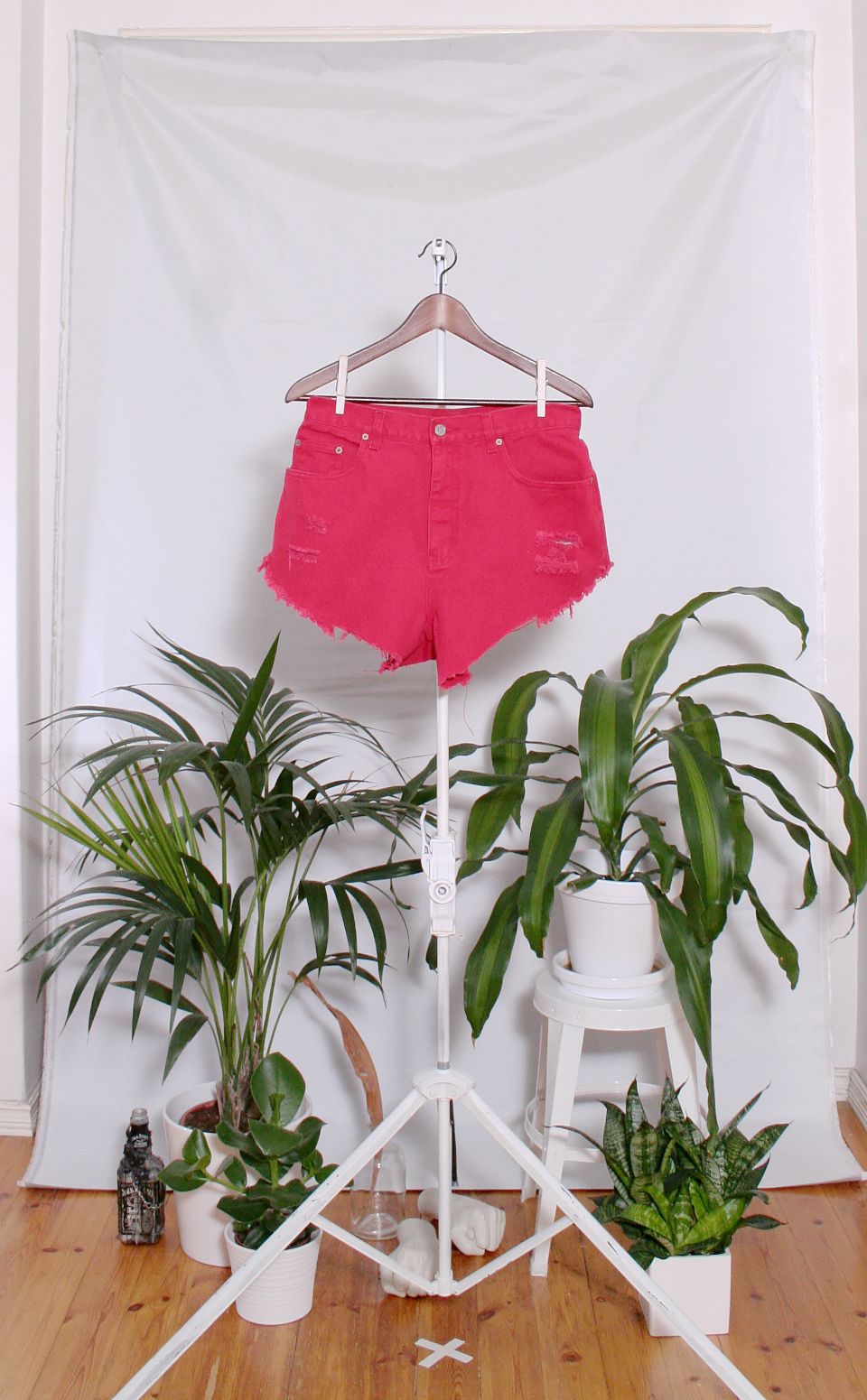Vintage Denim Shorts (naisten M-L / miesten S)