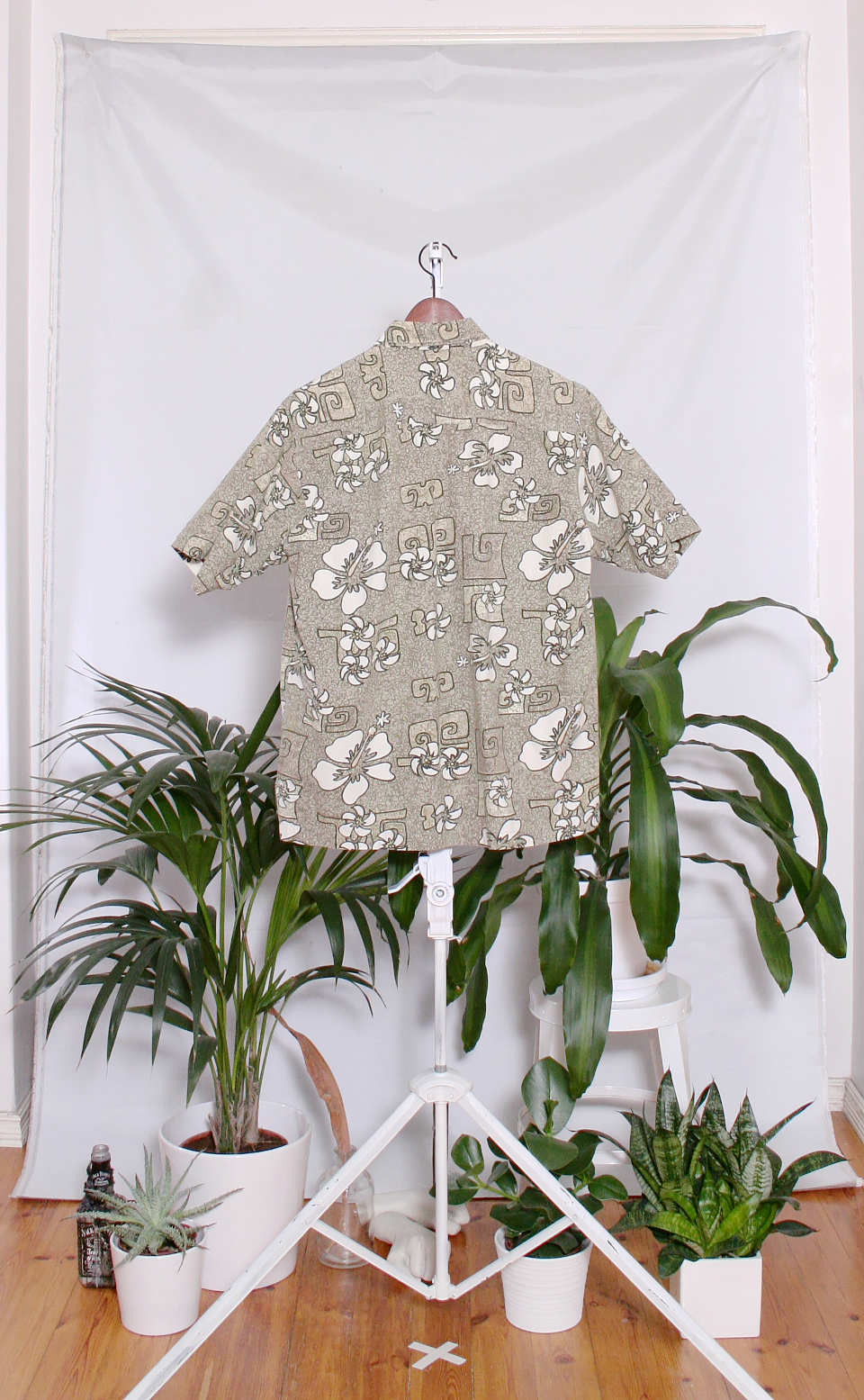 Vintage Hawaiian Shirt (miesten S / naisten L)