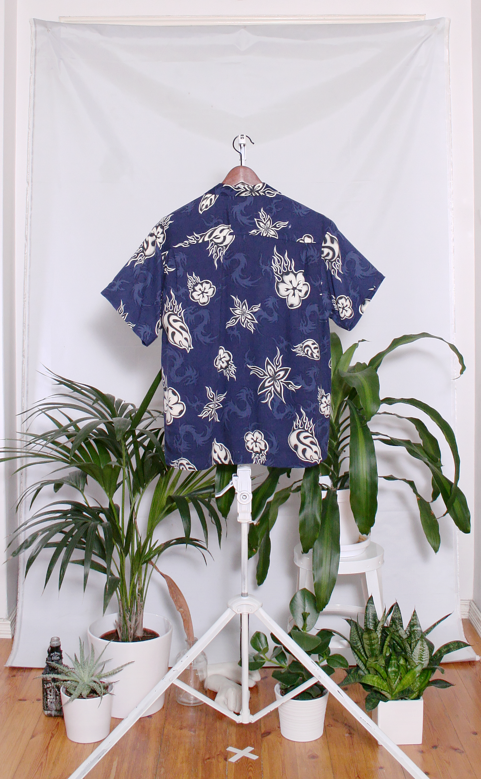 Vintage Hawaiian Shirt (miesten M / naisten L)