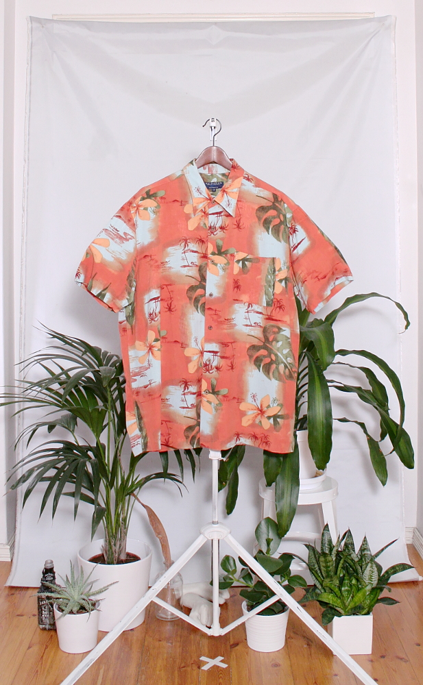 Vintage Hawaiian Shirt (miesten L / naisten XXL) 34000106000829