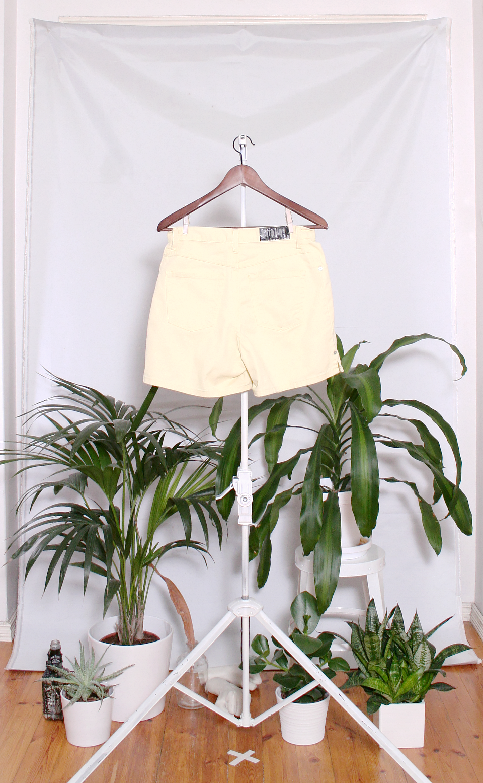 Vintage Denim Shorts (naisten M / miesten XS)