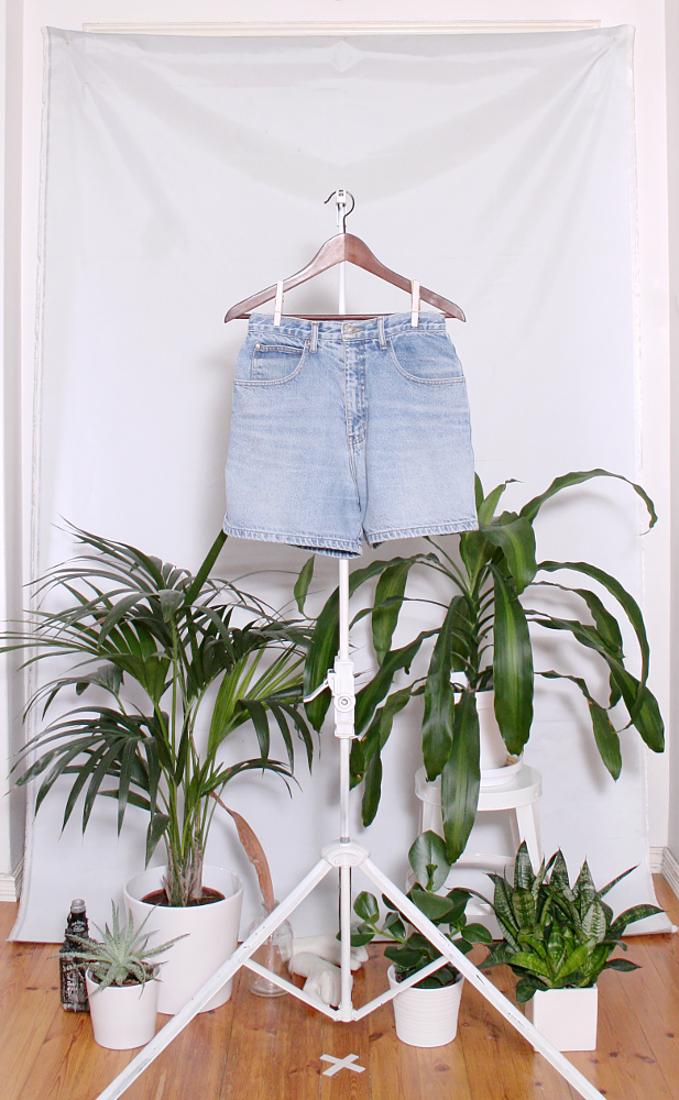 Vintage Denim Shorts (naisten S / miesten XS) 34000076000841