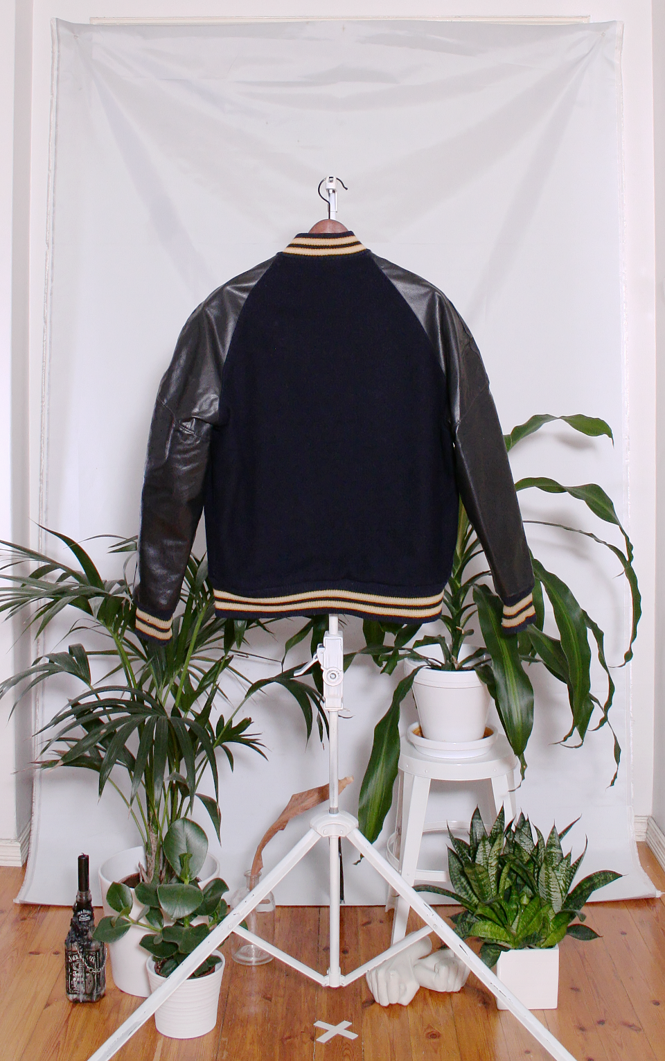 Vintage Varsity Jacket (miesten M / naisten XL)