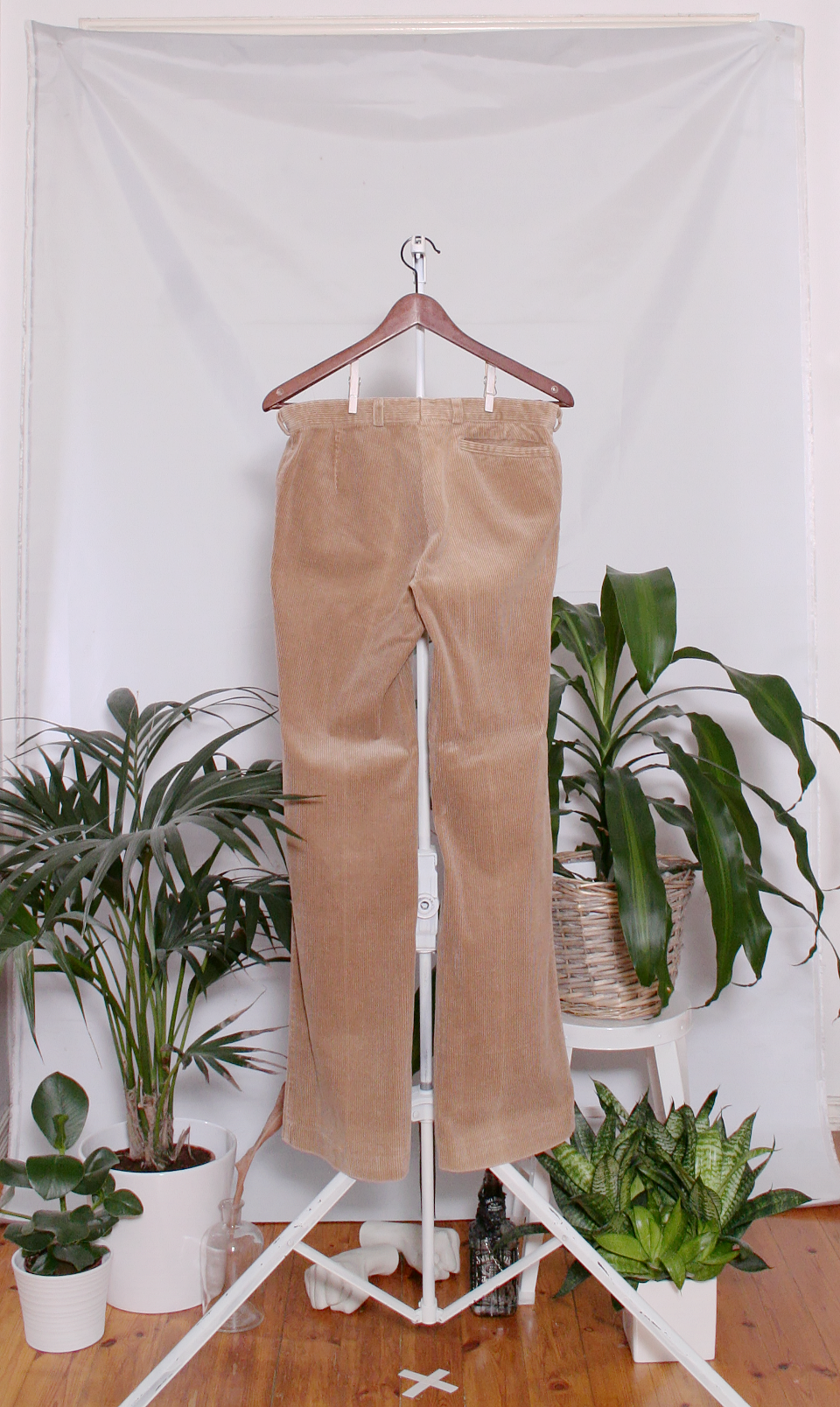 Vintage 70's Corduroy Pants (naisten M / miesten XS)