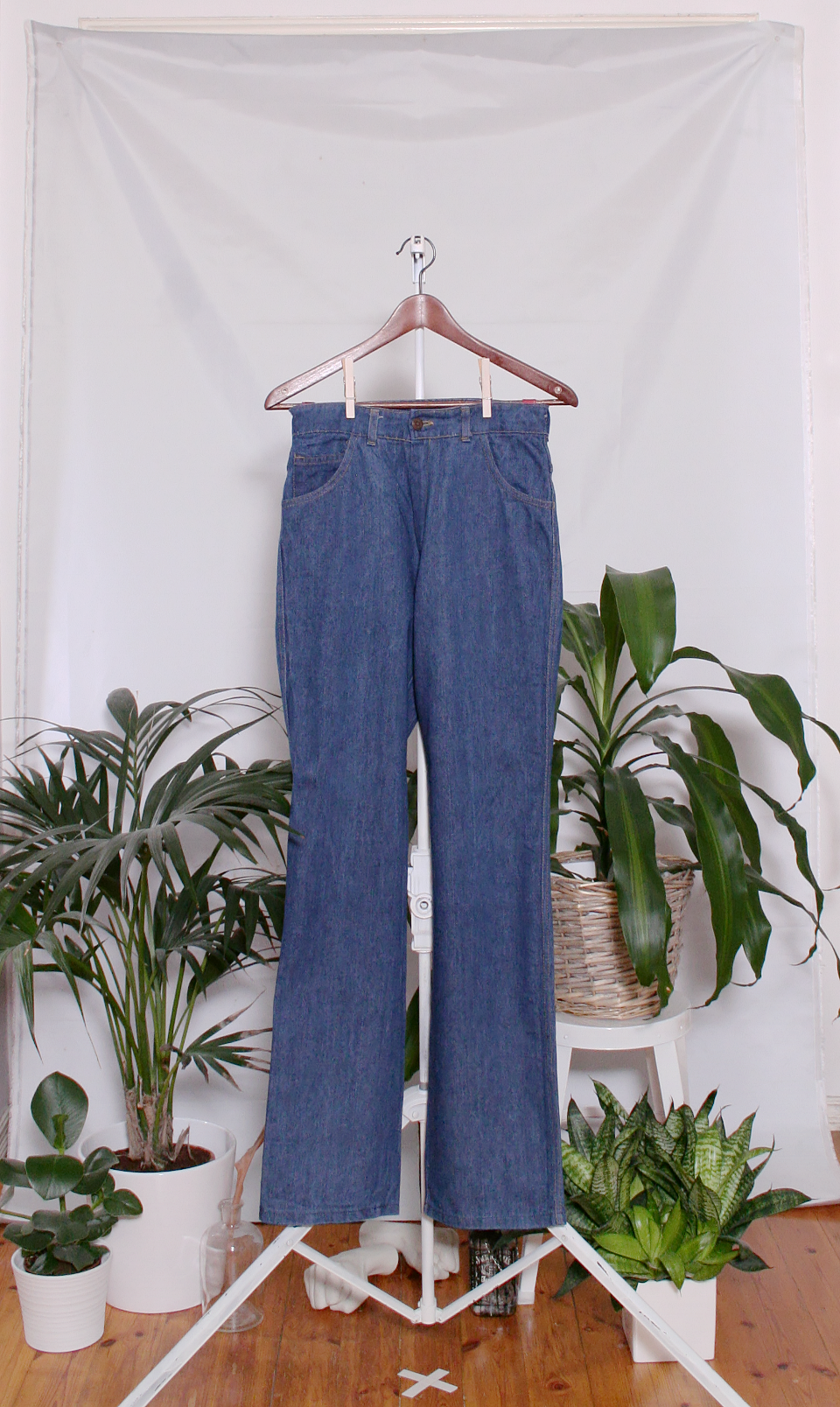 Vintage 70's Jeans (naisten M / miesten XS)