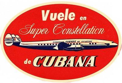 CUBANA AIRLINES * 8'' x 11''