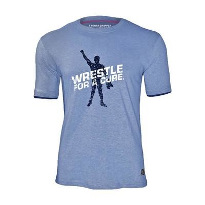 Wrestle for a Cure™ Soft Blue Tee Wrestle for a Cure™ Soft Blue Tee