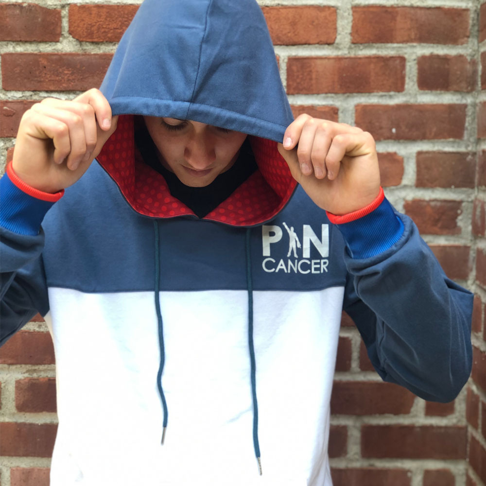 Pin Cancer™ Wrestling Hoodie pchoodiebw