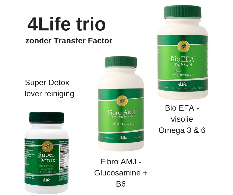 4Life 4-Pack - zonder TF - Green Line - 3 verschillende producten 010690