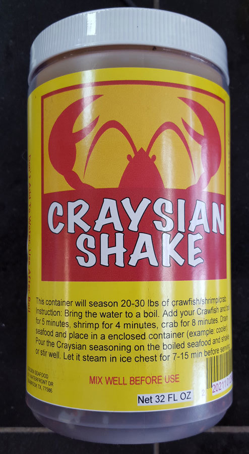 Craysian Shake Crawfish Seasoning