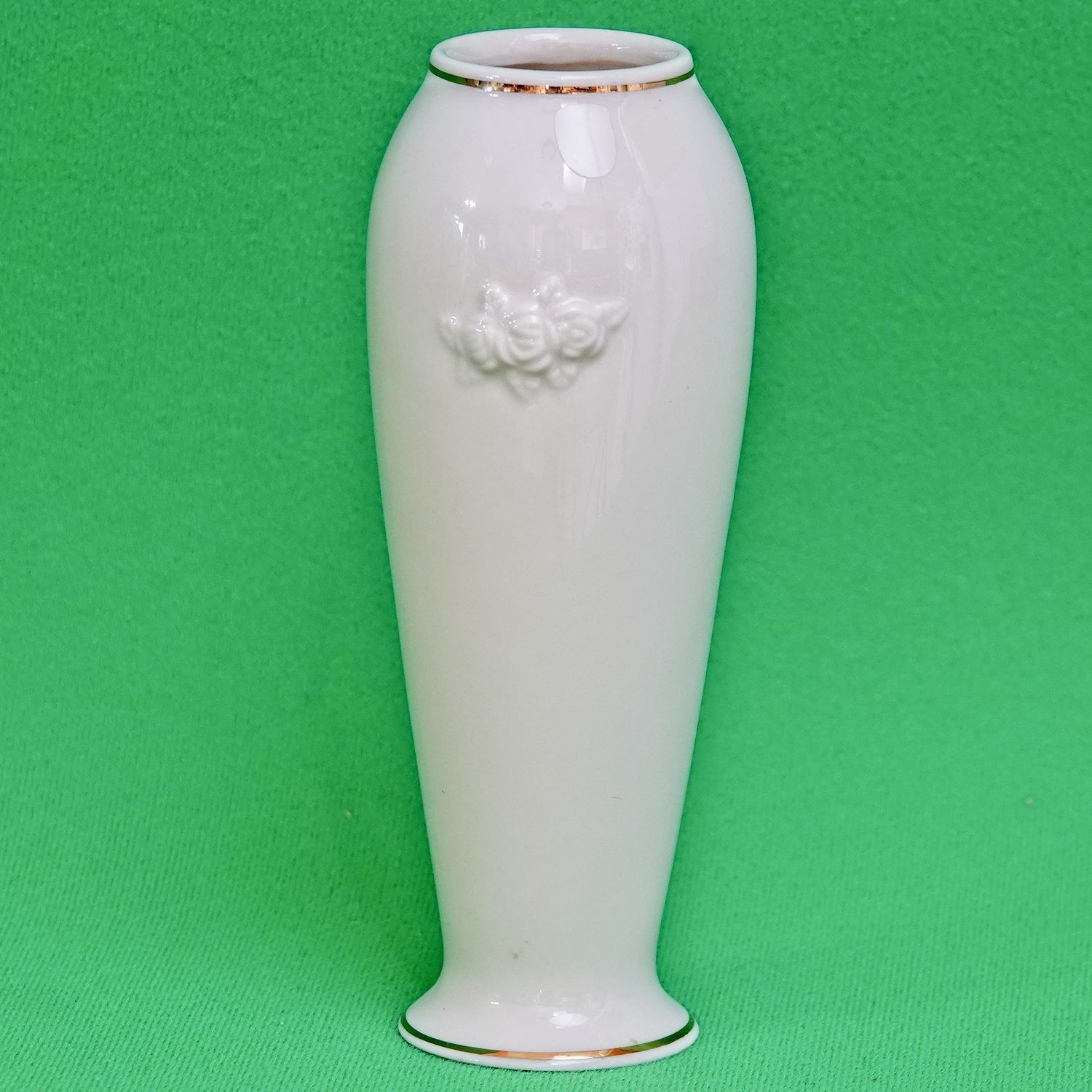 Vintage Lenox 6 Porcelain Bud Vase Rosebud Collection