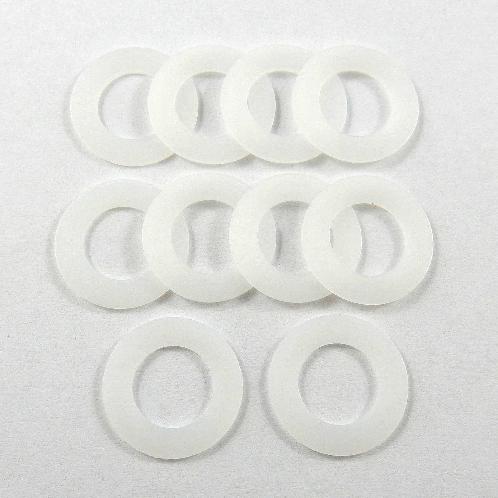 Nylon Washers for 3/8" Undercut Dzus - 10 Pack