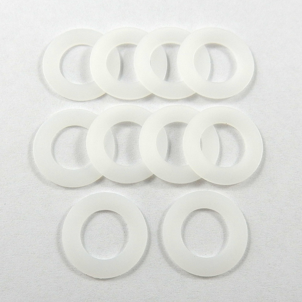 Nylon Washers for 1/4" Undercut Dzus - 10 Pack DZ-8414