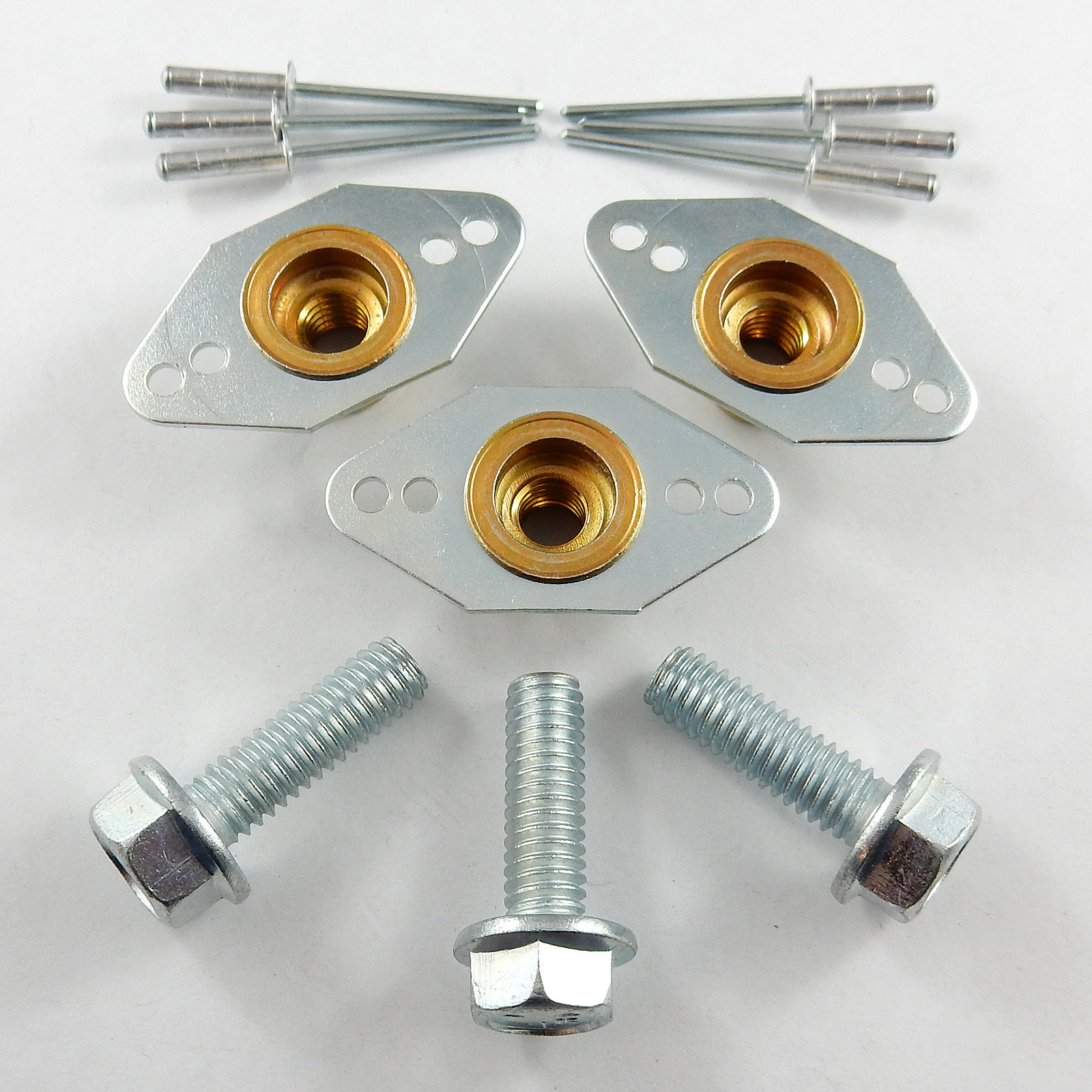 Speedway Mud Cover Bolt Conversion Kit - 3 Pack DZ-MUD-02