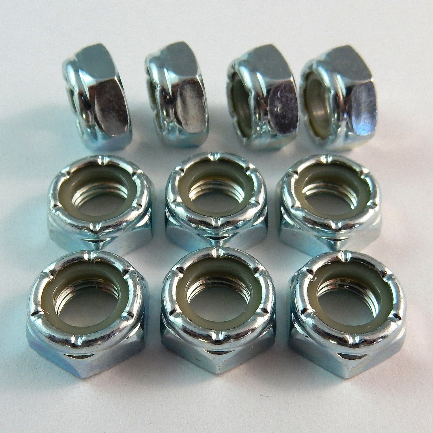 516 Unf Nylon Insert Locknuts Thin 10 Pack Nylon Locknuts Bullant Performance Products 5944