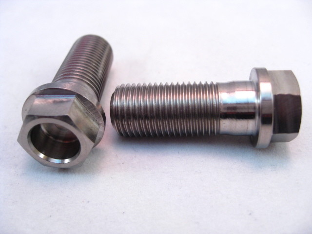 12 20 X 1 14 Unf Ultra Light Titanium Hex Flange Bolt