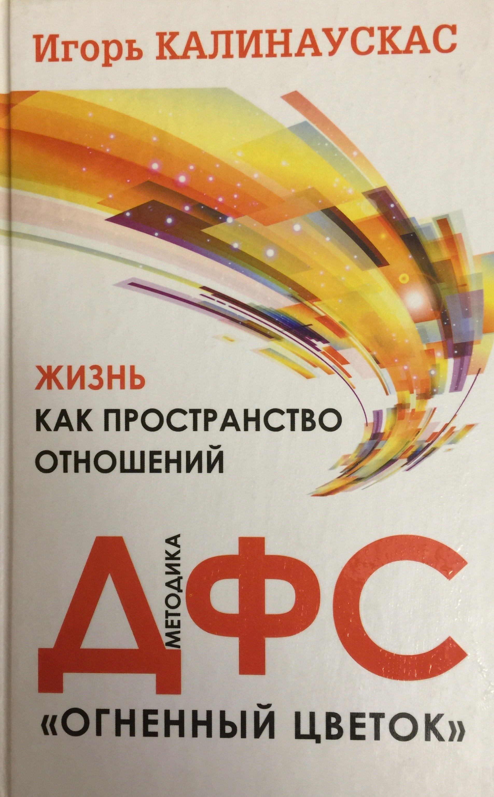 Книга Игоря Калинаускаса "Жизнь как пространство отношений. Методика ДФС" 16+ 00005