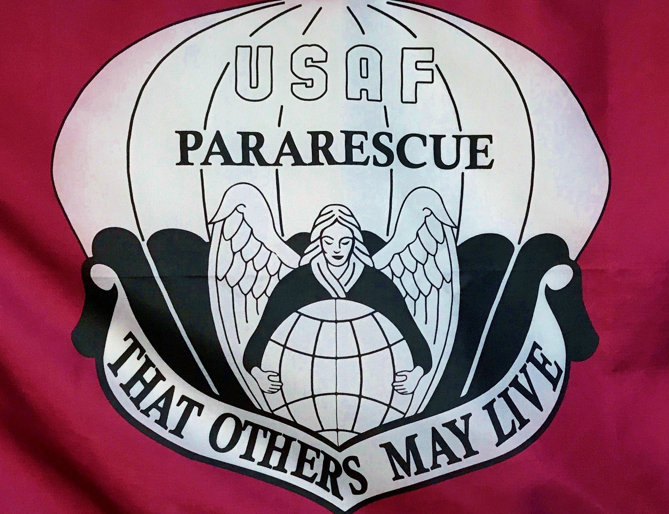 pja/ PJ Flag w/Flash - 2' X 3'. Nylon 01-0009