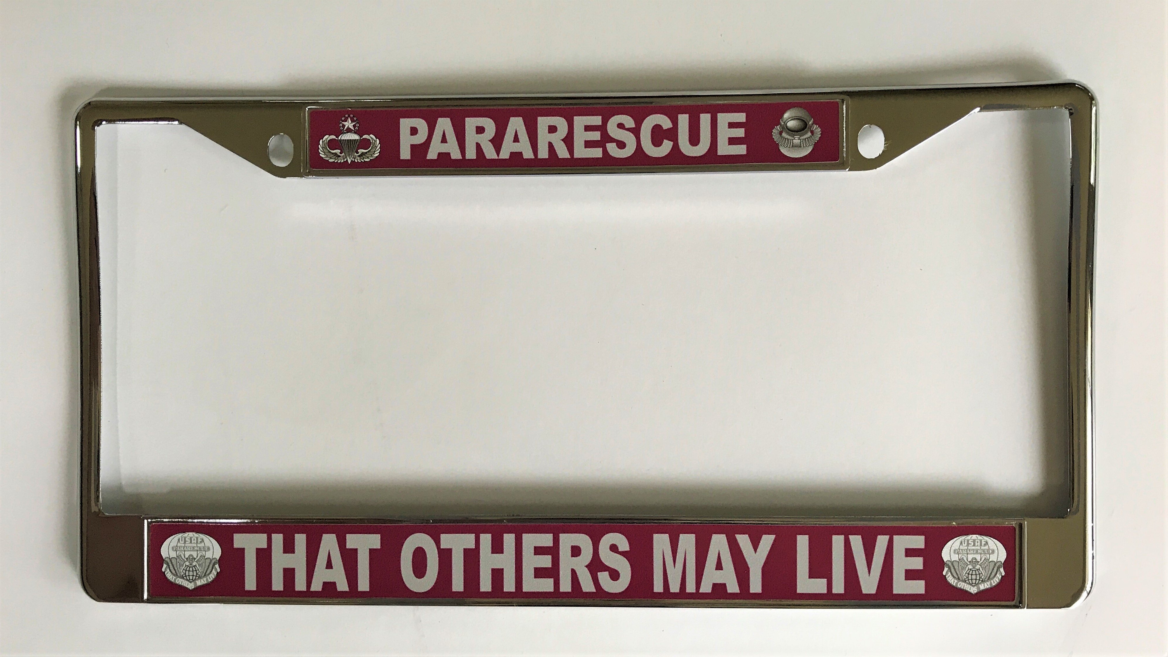 pja/ Pararescue License Plate Frame 01-0016