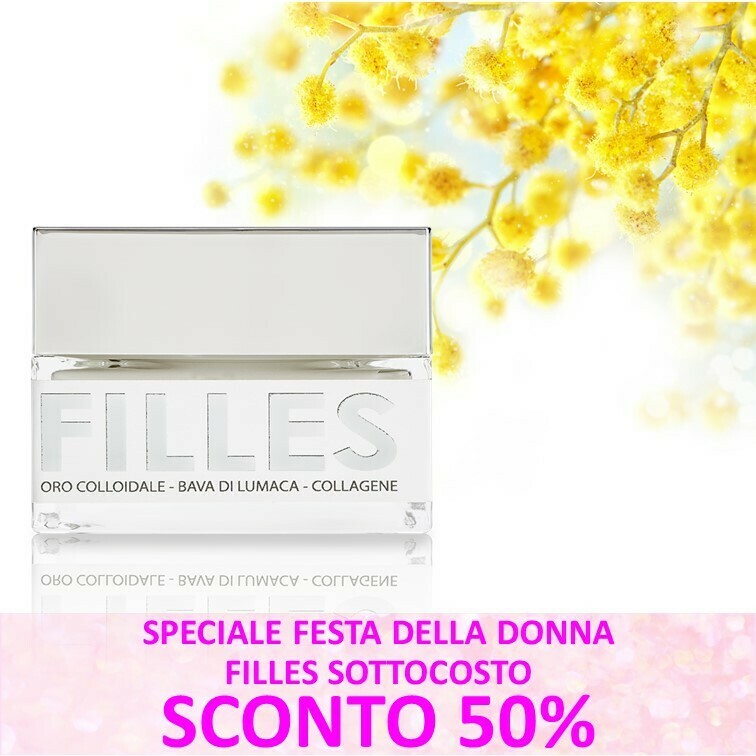 FILLES La Crema FERMATEMPO 50 ml - Oro Colloidale, Bava di Lumaca e Collagene FILLES La Crema FERMATEMPO 50 ml - Oro Colloidale, Bava di Lumaca e Collagene