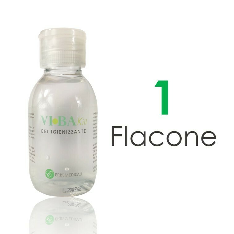 VIBAKILL IGIENIZZANTE MANI 100 ML con Aloe, Oli essenziali di Bergamotto e Limone, Betaina VIBAKILL IGIENIZZANTE MANI 100 ML con Aloe, Oli essenziali di Bergamotto e Limone, Betaina