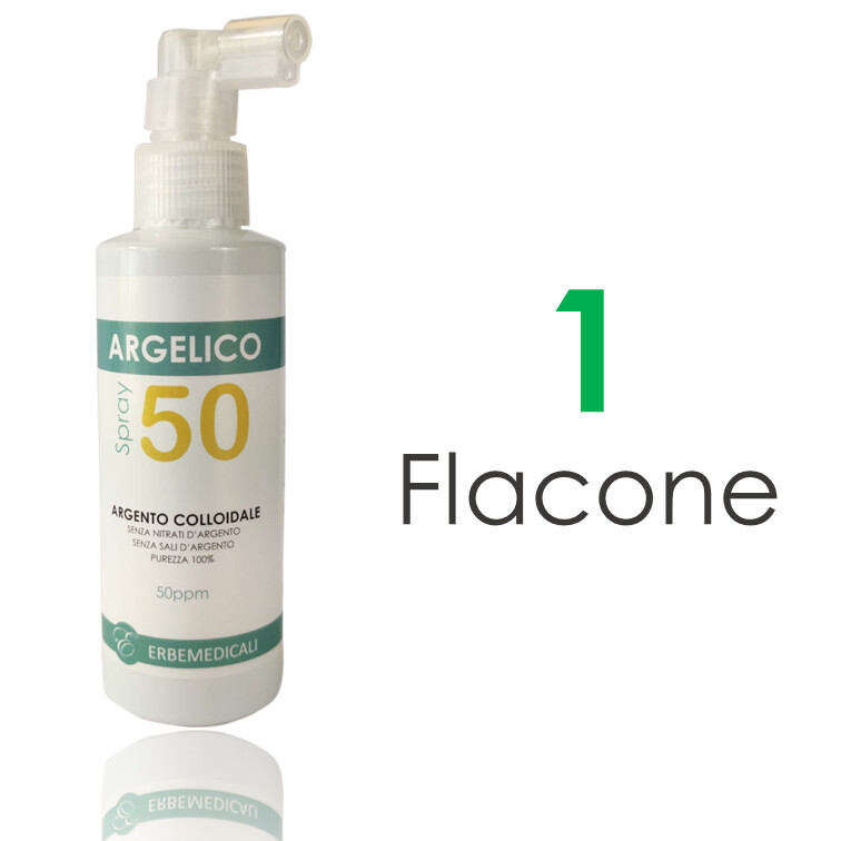 ARGELICO® - ARGENTO COLLOIDALE PURISSIMO 150 ml 50 PPM ARGELICO® - ARGENTO COLLOIDALE PURISSIMO 150 ml 50 PPM