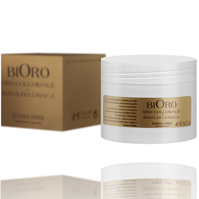 BIORO Crema Viso 24 Ore 50 ml - Con Oro Colloidale e Bava di Lumaca BIO0001