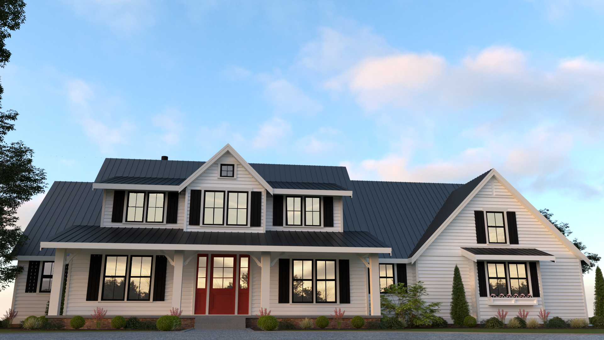 Contemporary Farmhouse 813 813