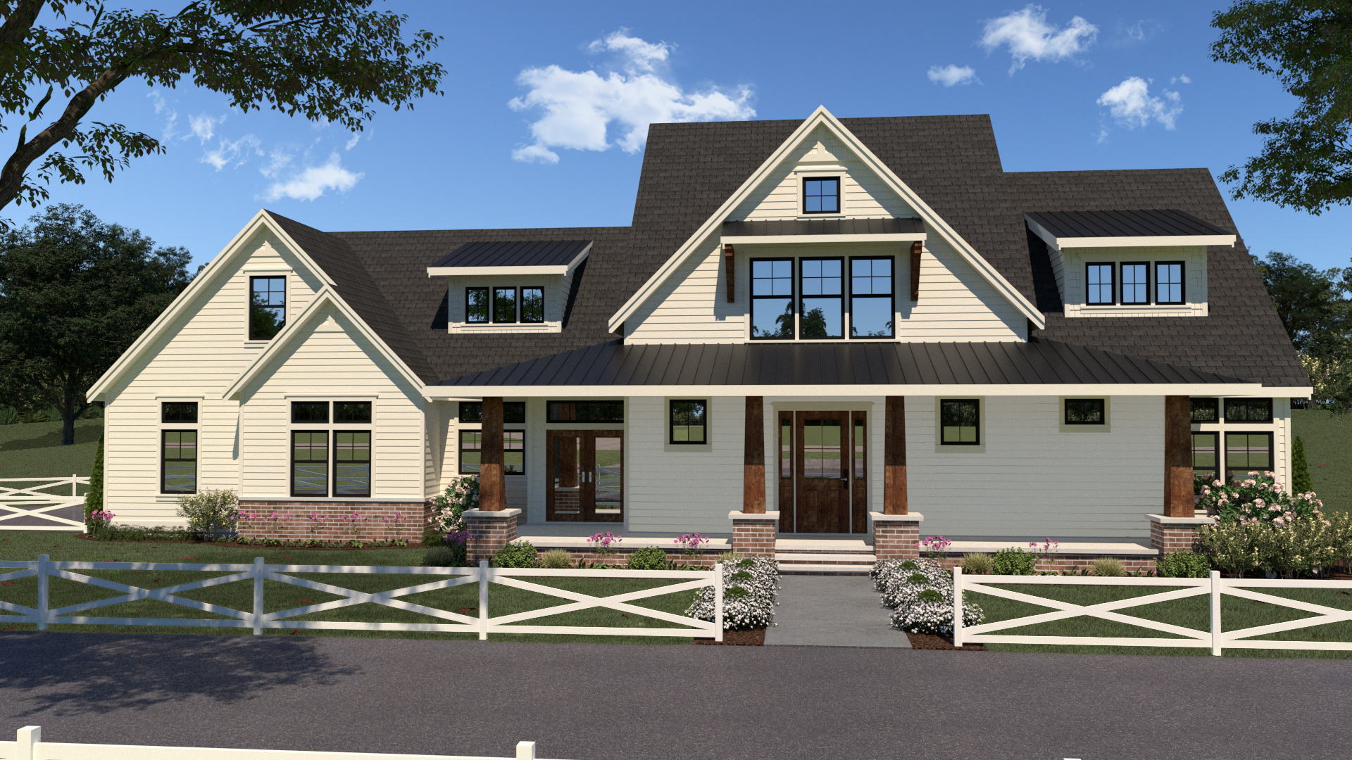 Contemporary Farmhouse 807 807