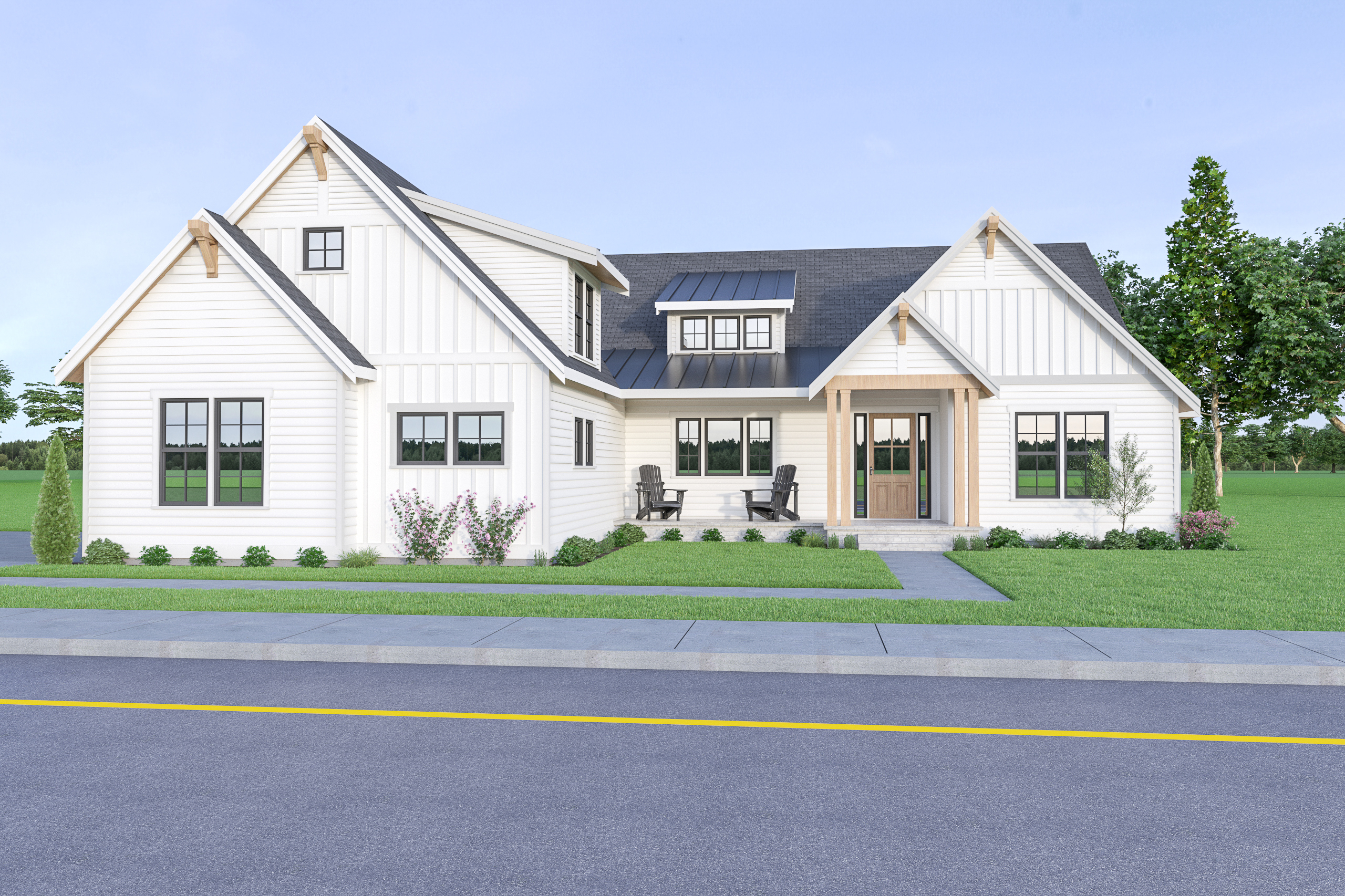 Contemporary Farmhouse 832 832