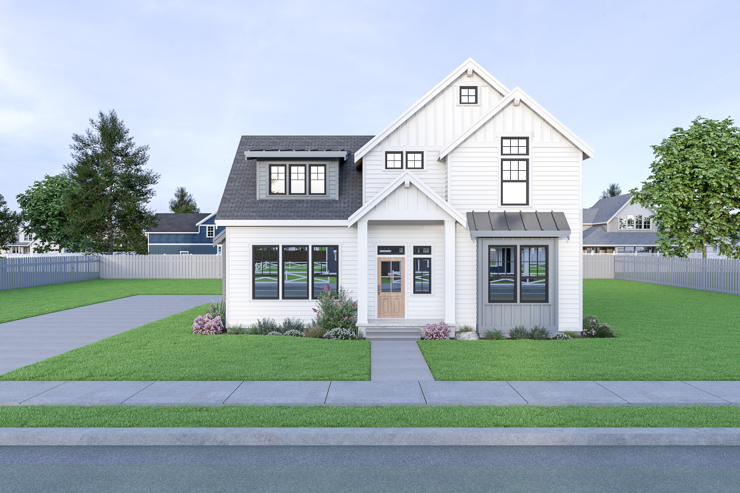 Contemporary Farmhouse 834 834