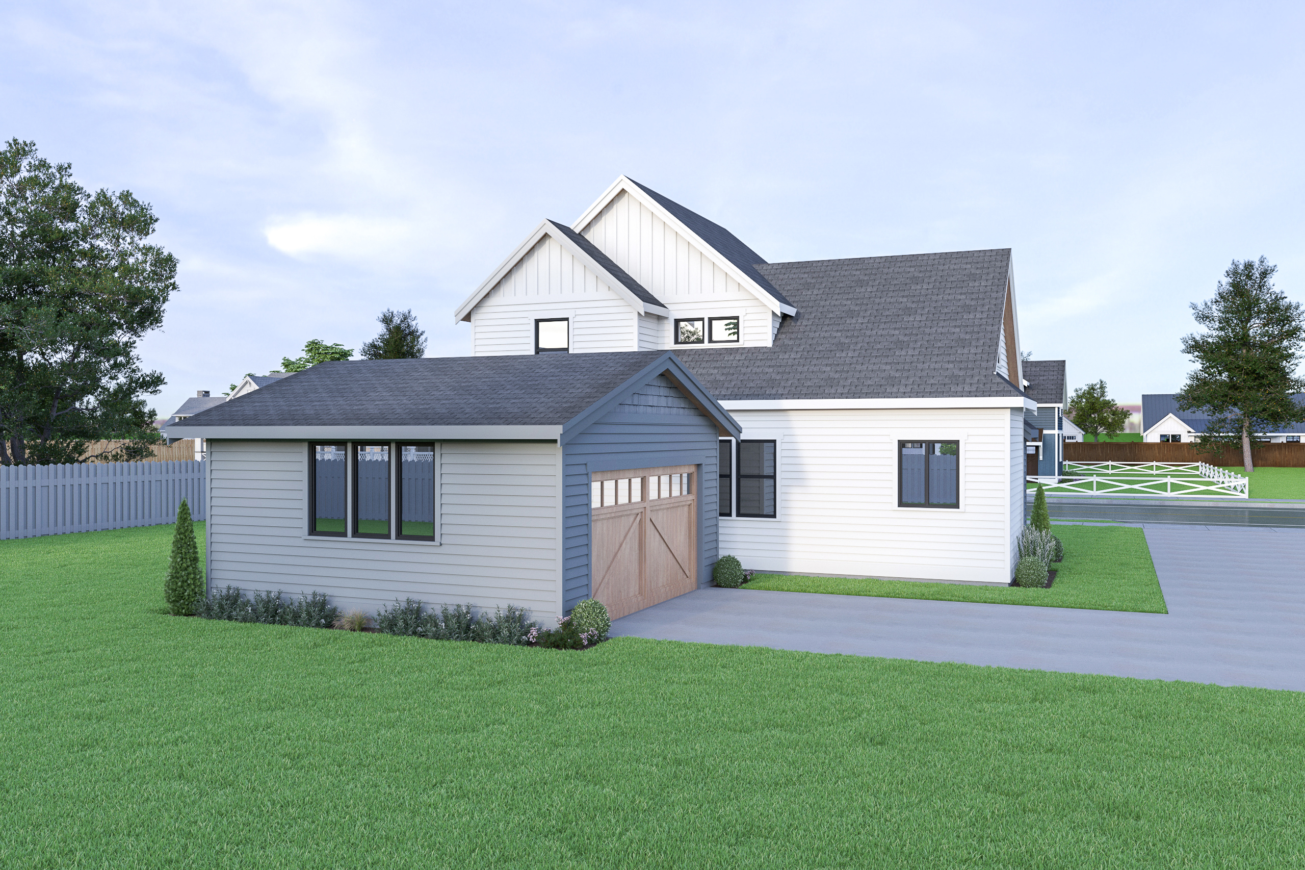 Contemporary Farmhouse 834