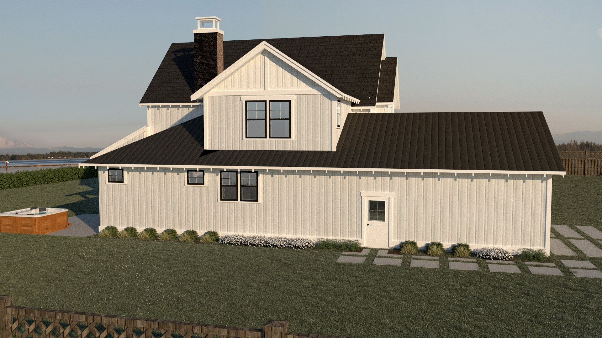 Contemporary Farmhouse 811