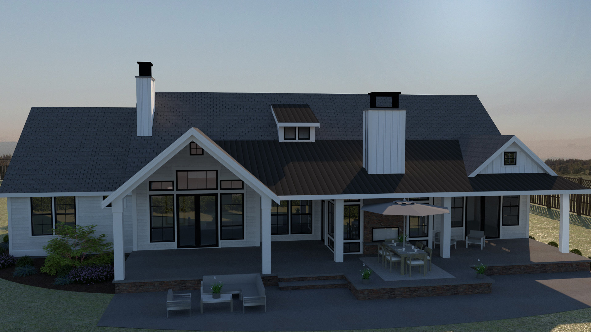 Contemporary Farmhouse 812