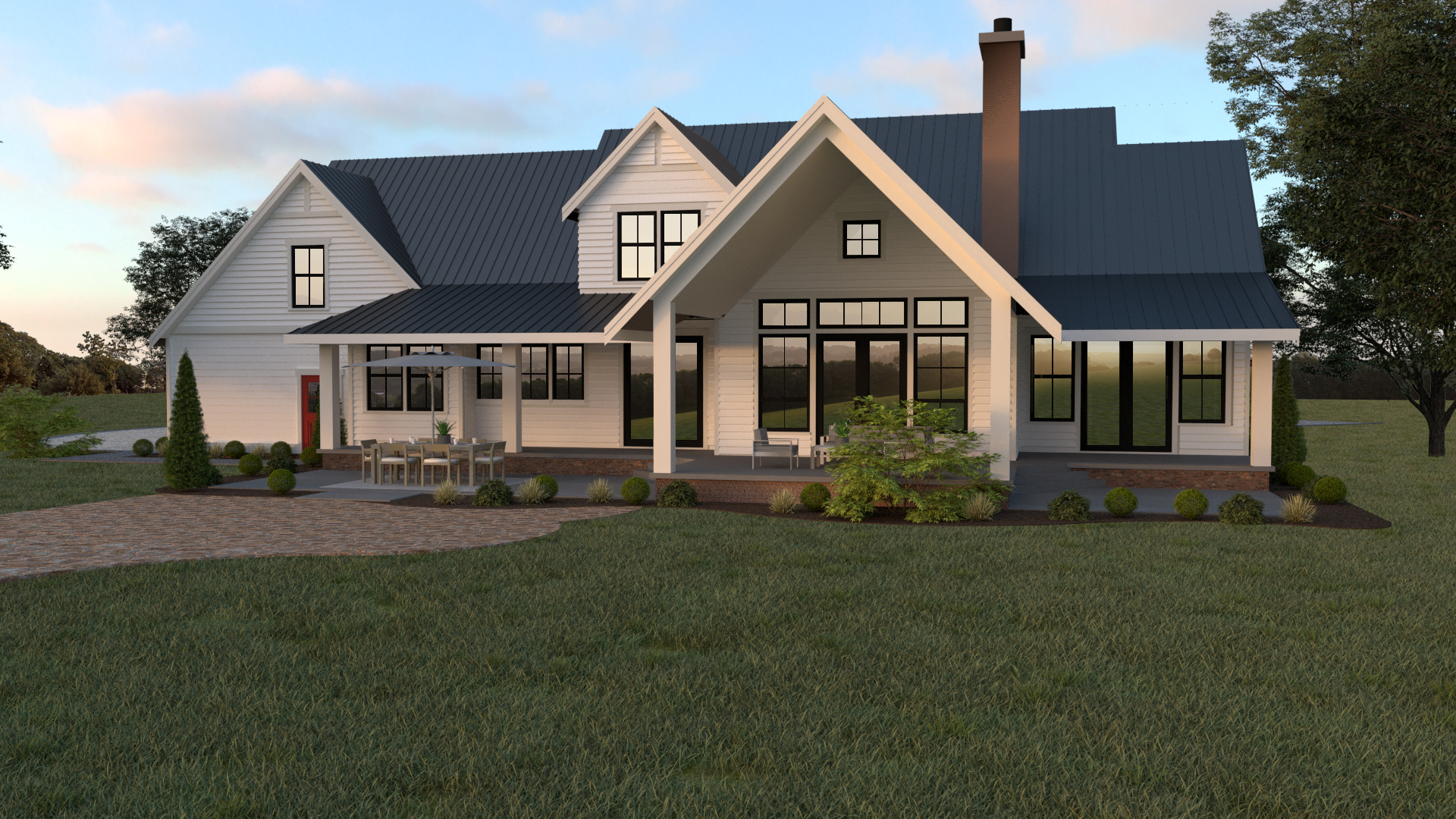 Contemporary Farmhouse 813