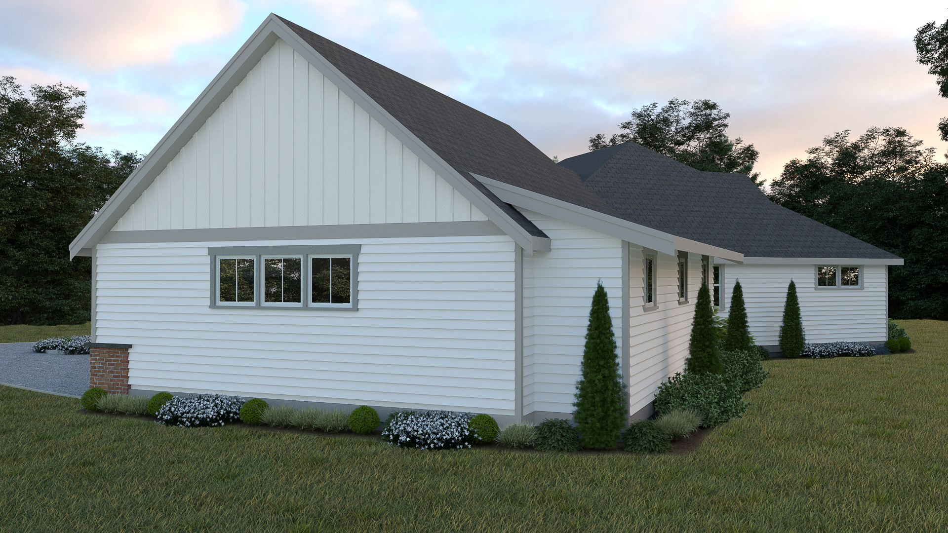 Contemporary Farmhouse 816