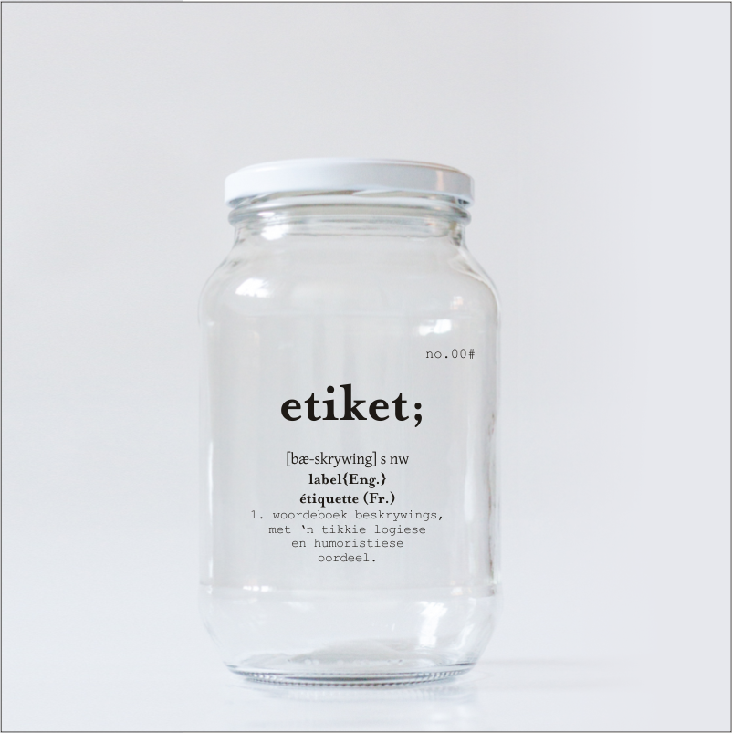 1L Glas Bottel @R55 1L Glas Bottel @R55