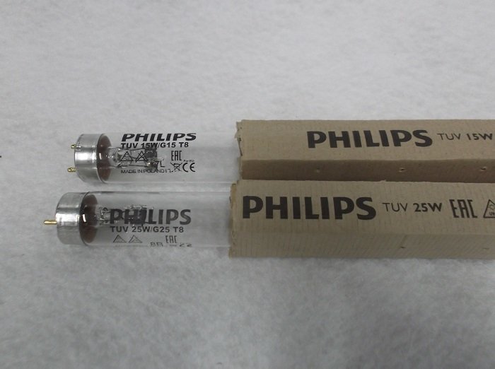 Philips T8 UV Tubes bulbs  15, 25, 30 and 55 watt