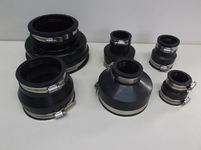 Rubber flexible Reducers