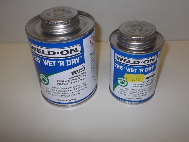 Wet r Dry Solvent Cement Glue
