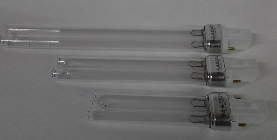 Replacement PLS UV Tubes bulbs  5 , 7 , 9 , 11 and 13 watt